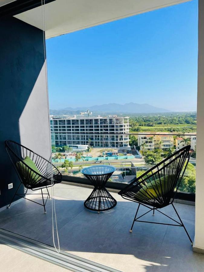 Nuevo Aria Ocean Departamento Moderno Frente Al Mar Apartment Nuevo Vallarta Luaran gambar