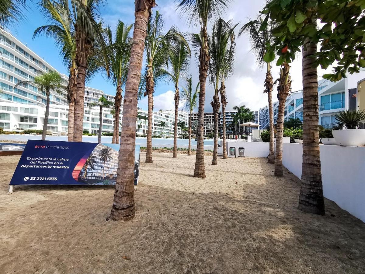 Nuevo Aria Ocean Departamento Moderno Frente Al Mar Apartment Nuevo Vallarta Luaran gambar